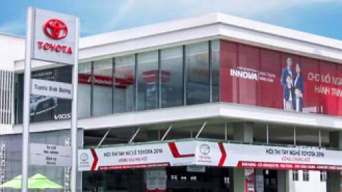 Bình Dương: Đại lí Toyota Bình Dương